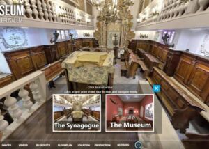Virtual tour of the Conegliano Veneto synagogue, Nahon Museum of Italian Jewish Art, Jerusalem